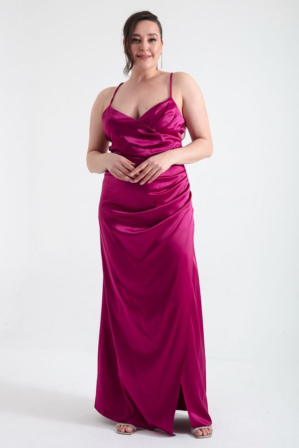 Plus size low back dress shop
