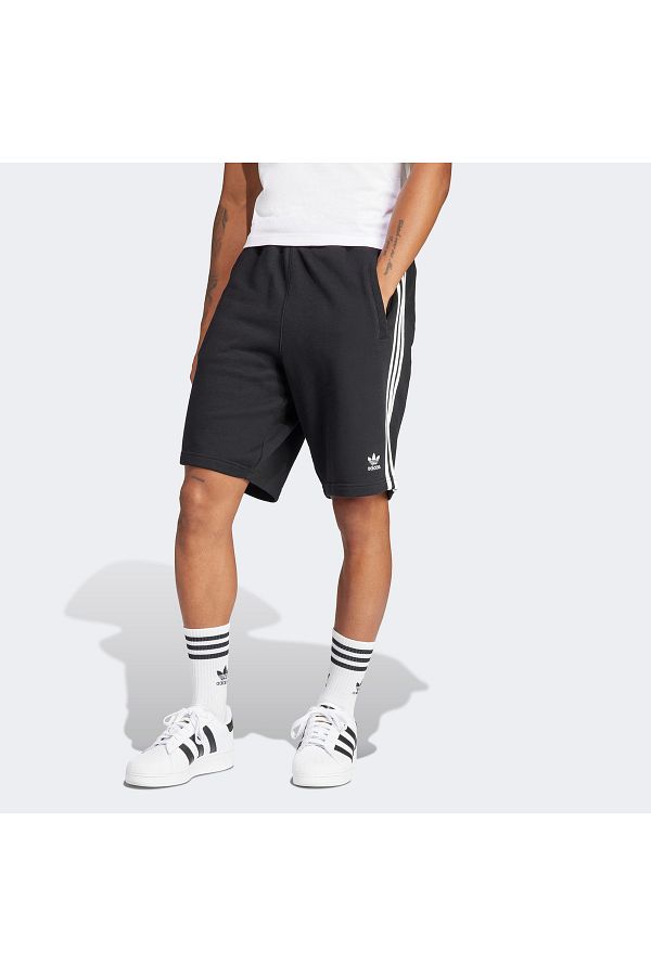 adidas Originals 3 Stripe Men s Black Shorts Trendyol