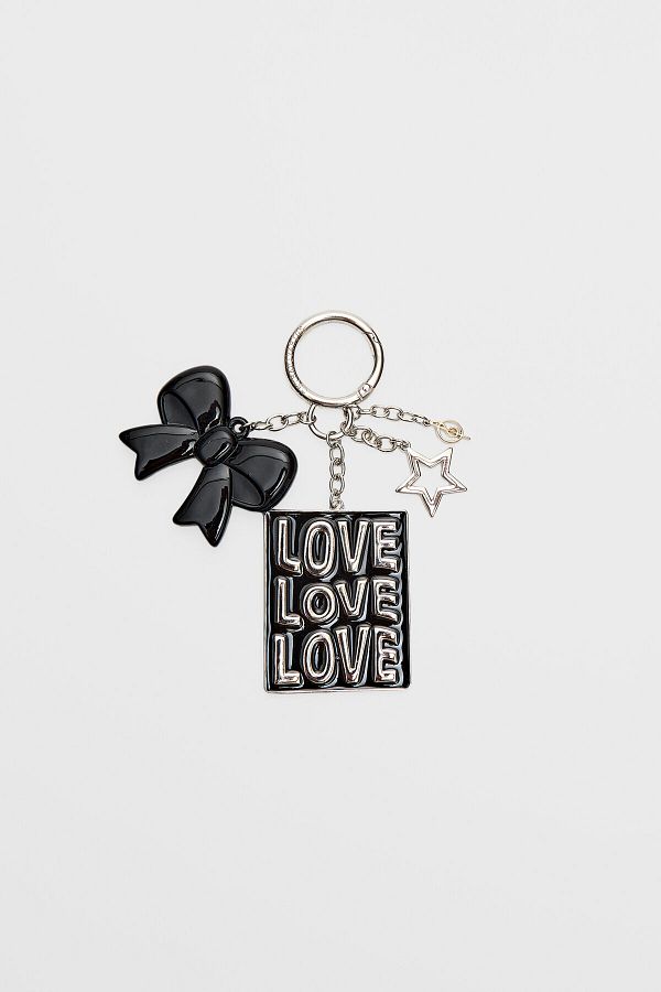 Stradivarius-Bow and charm key ring 1