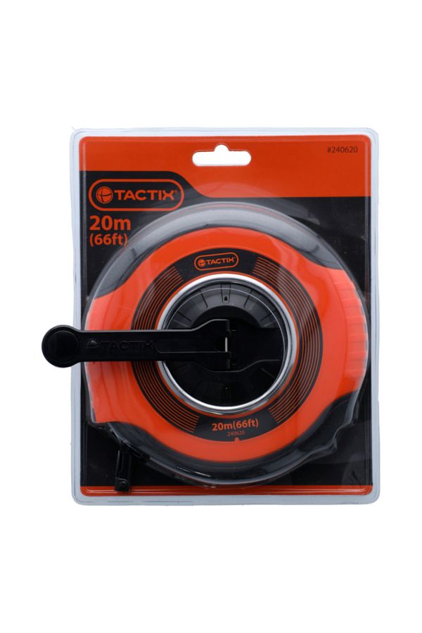 Tactix-Multi Purpose Long Measuring Tape with Soft Handle 20m 1