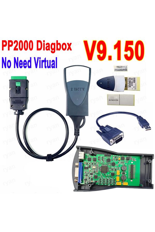 Choice-New Lexia3 PP2000 Diagbox V9.150 Simple Version Best PP2000 Easy Install Lexia 3 For Citroen For ... 1