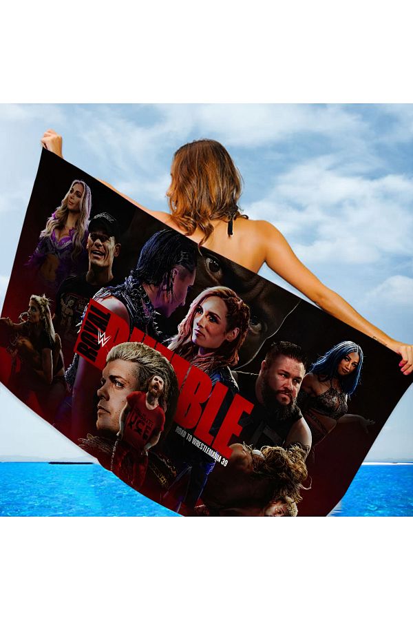 Choice WWE Rug Wrestling star ART Towel Microfiber Beach Towel Absorbent Quick dry Soft Yoga Swimming Re. Trendyol