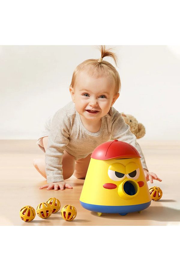 Choice Baby Drag Walker Push Electric Ball Popper and Collector Toy Cart Stroller Walking for Toddler Ac. Trendyol