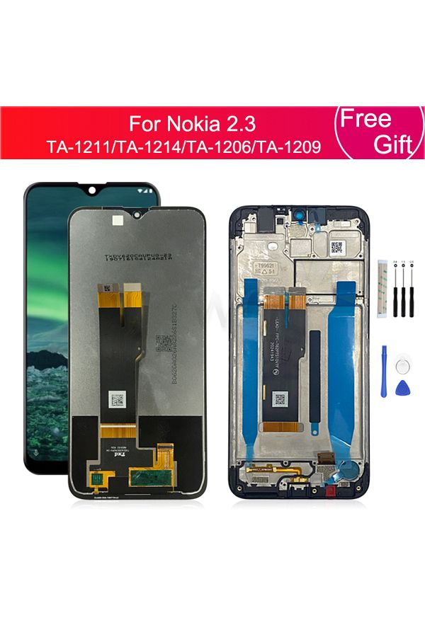 Choice-For Nokia 2.3 LCD Display Touch Screen Digitizer Assembly TA-1211 TA-1214 TA-1206 TA-1209 lcd Rep... 1
