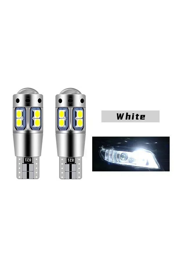 Choice-White 2xfor Vw Golf Mk3 Mk4 Mk5 Mk6 3 4 5 6 Passat B5 B5.5 B6 B7 B8 Cc Polo 6r Touran Caddy 2 Led Cl 1