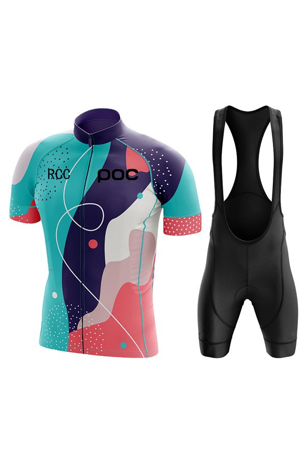 Choice 2024 RCC POC Short Sleeve Men Cycling Jersey Set Breathable MTB Maillot Ciclismo Outdoor Sports B. Trendyol