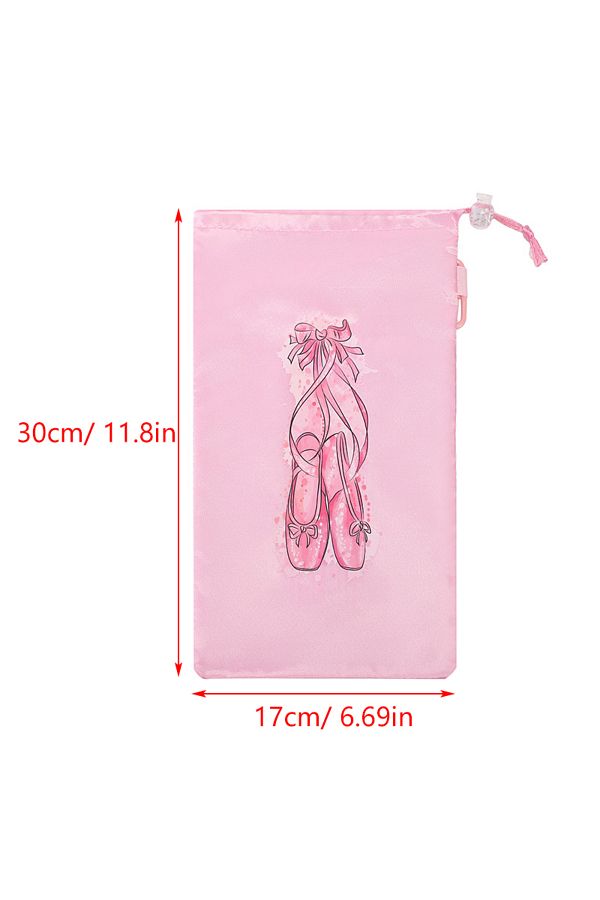 Choice Portable Mesh Dance Bag Breathable Shoes Storage Pouch Girls Ballet Organizer Bags Shoe Pouches B. Trendyol