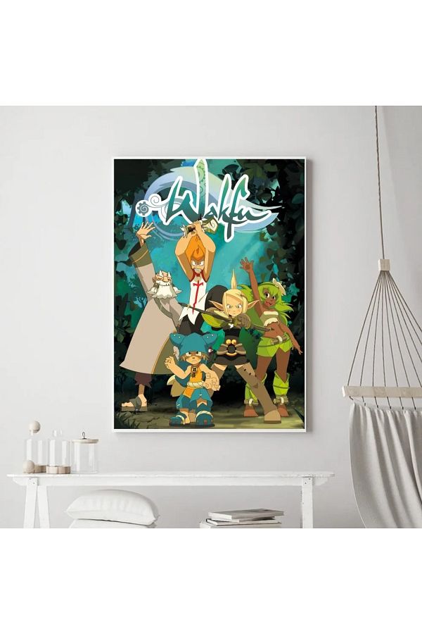 Choice-Game W-Wakfu Cool Poster Prints Poster Wall Painting Bedroom Living Room Wall Bar Restaurant Sticker 1