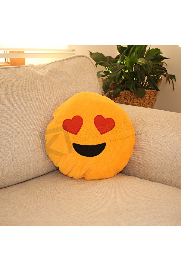 Shop love emoji pillow Online Sale