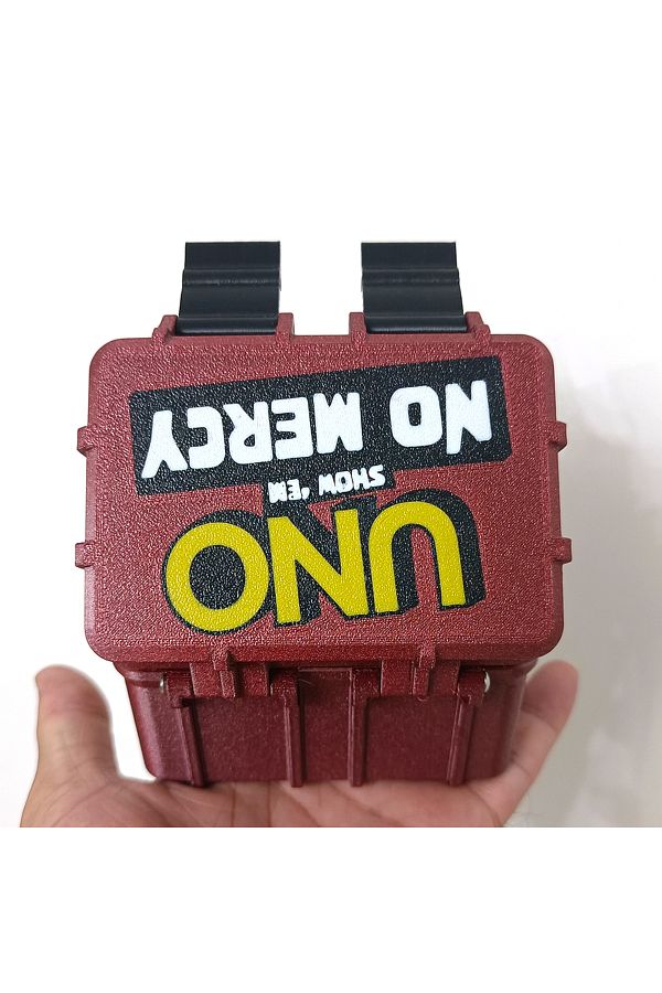 Choice-UNO No MERCY Storage Box  3D Printing Box Card Storage Box uno Card Game Card Storage Box Busines... 1