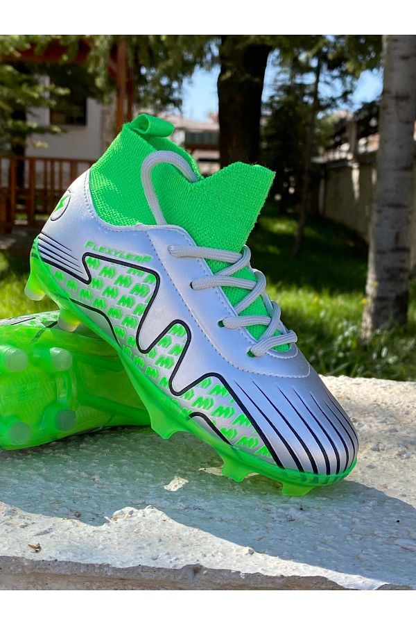 Boys sock football boots clearance