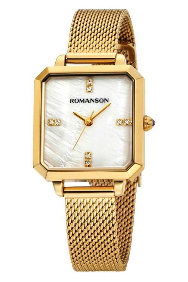 Romanson Rm0B14Llggms1G Women s Wristwatch