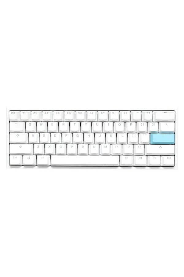 Ducky-One 2 Mini 60% White Brown Switch Arabic layout Mechanical Gaming Keyboard 1