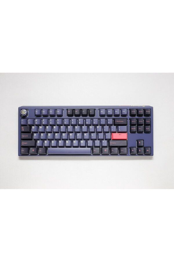 Ducky-لوحة مفاتيح الألعاب الميكانيكية One 3 Cosmic Blue TLK 80% - لون أزرق كرزي 1