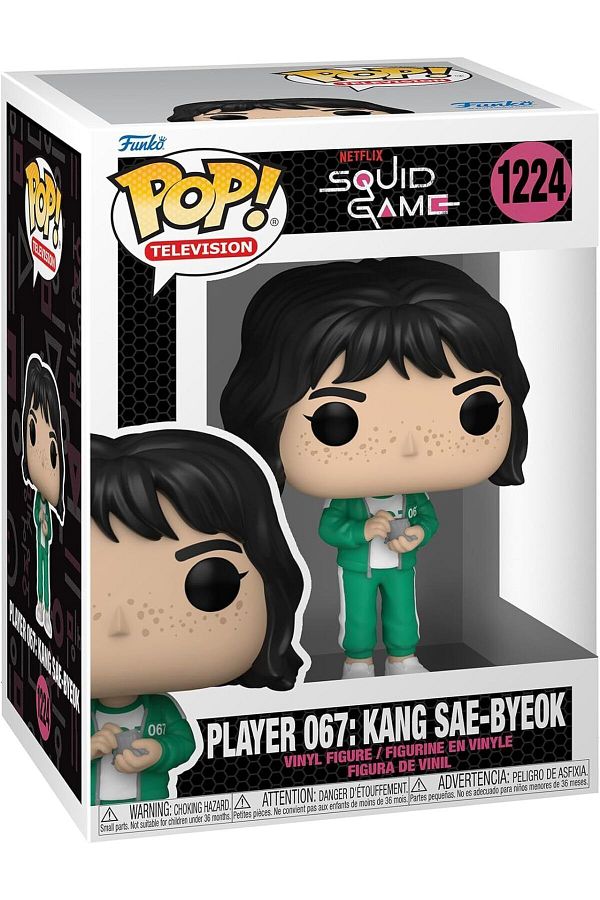 Funko-POP Television Squid Game Player 067- Kang Sae-Byeok 1