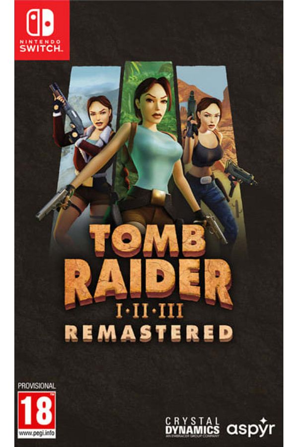 Aspyr-Tomb Raider I-III Remastered Starring Lara Croft Switch 1