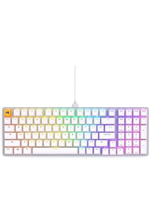 Glorious-GMMK2 RGB Mechanical 96% Gaming Keyboard - White 1