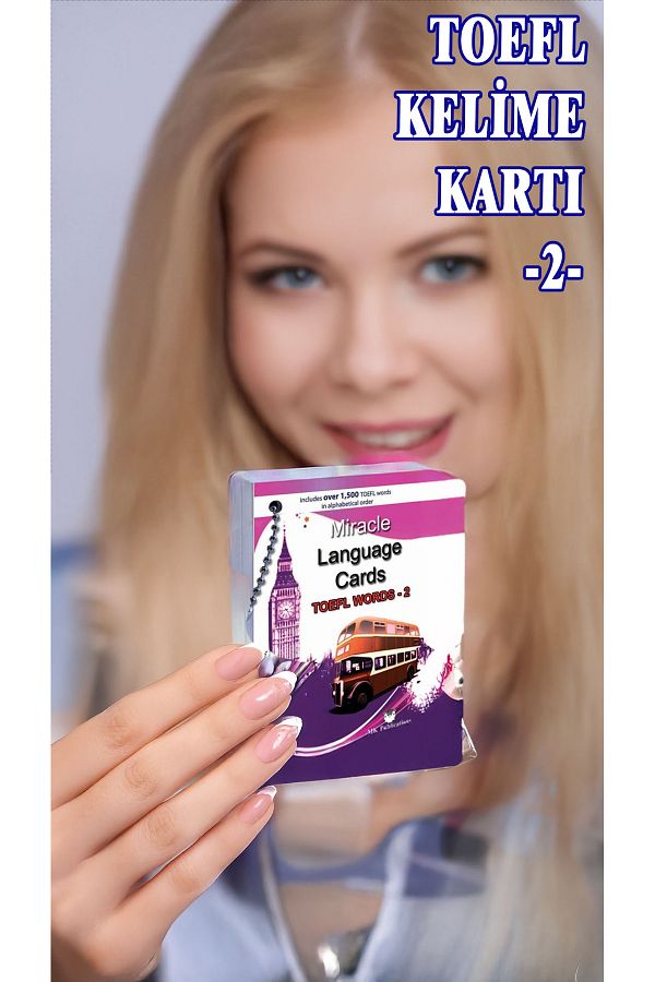 MK Publications-Toefl Words - 2 - Chain Word Card - Ielts - Yds Kpds Preparation for Exams 1