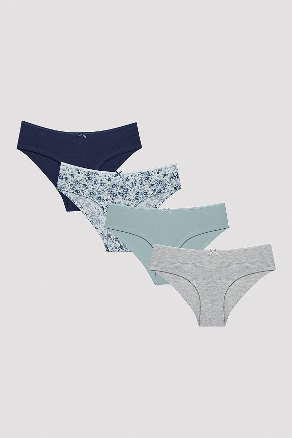 Penti-Alpine Flowers Multicolored 5-Piece Hipster Panties 1