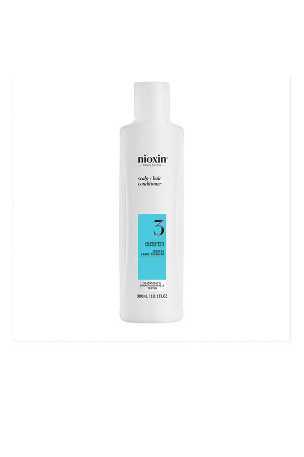 Nioxin-System 3 – Spülung – Gefärbtes und geschädigtes Haar mit milderer Schwächung, Nioxin 300 ml 1