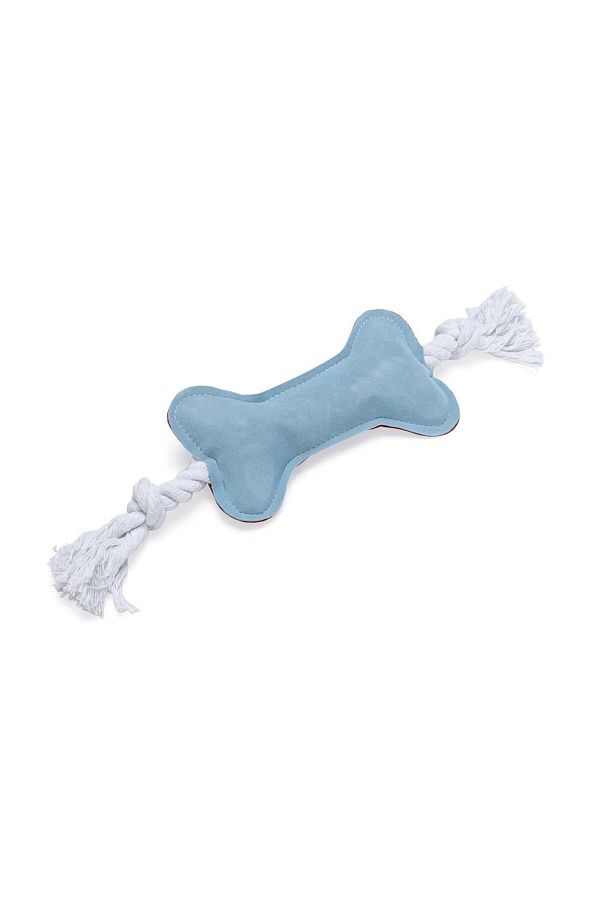 Karlie-Bone Shaped Plush Pet Toy with String 1