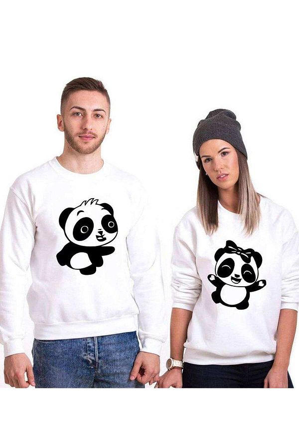 Sweater panda couple 2025