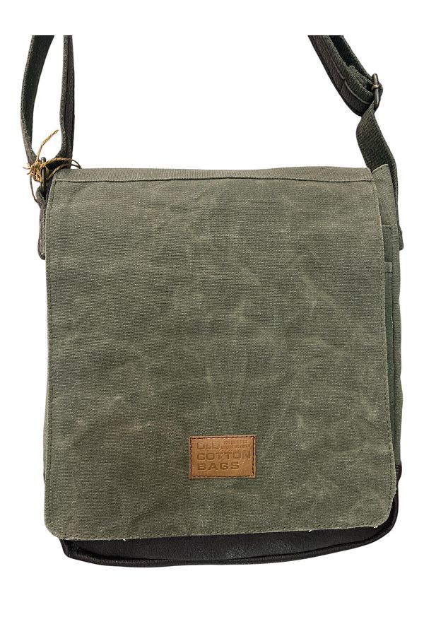 Waterproof canvas messenger bag on sale