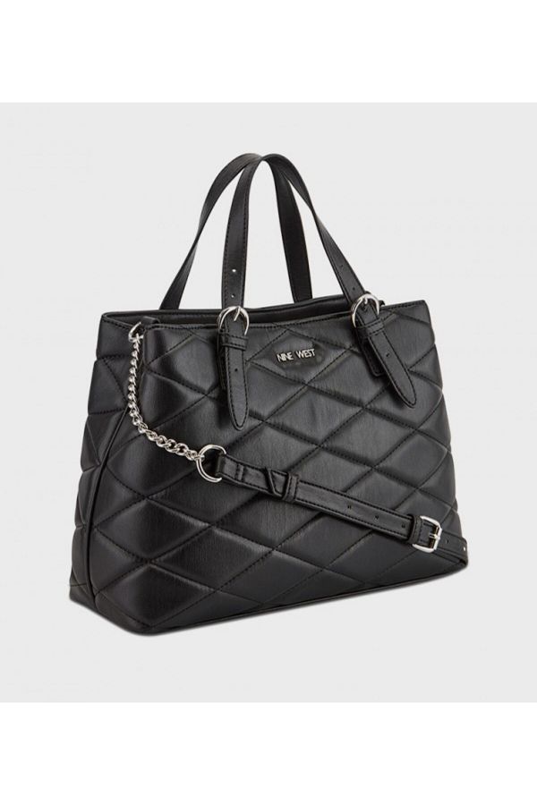 Nine West Women s Black Issy Satchel Bag Bag Trendyol