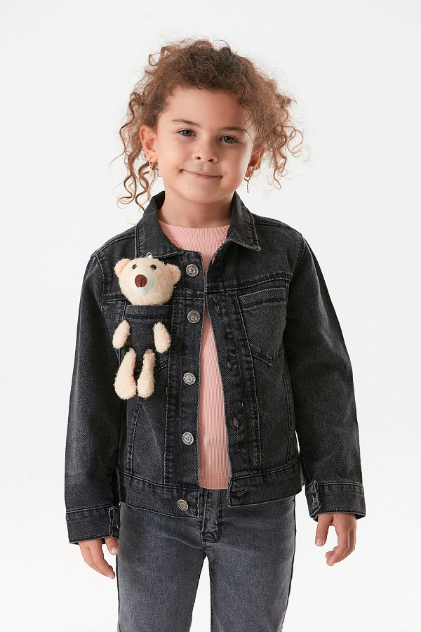 Teddy denim jacket store