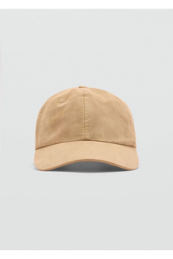 MANGO Man-Suede Look Hat 1