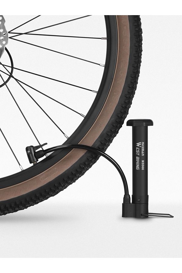 Manual air pump for bike shop