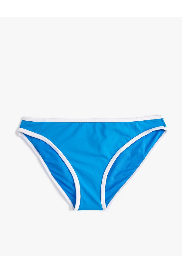 Koton-Basic Bikini Bottom with Piping Detail Normal Waist 1