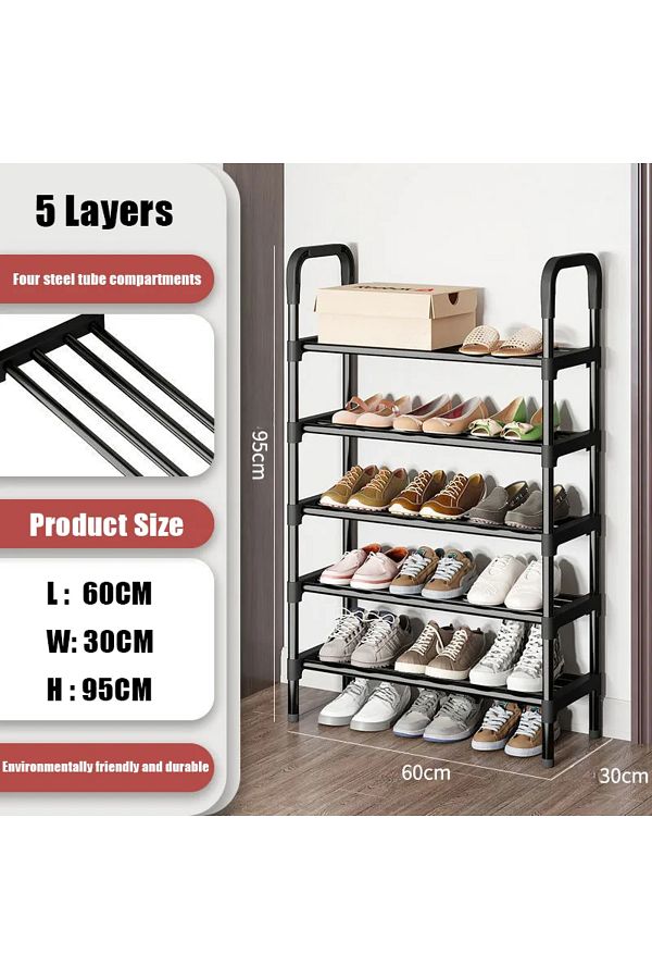 Choice Multilaye Shoe Rack Shoes Organizer Metal Load Bearing Footwear Organizer For Living Room Space S. Trendyol