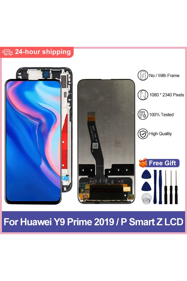 Choice-IPS لشاشة LCD Huawei P Smart Z مجموعة المحول الرقمي STK-LX1 شاشة LCD تعمل باللمس لهاتف Huawei Y9 P Smart Z 1
