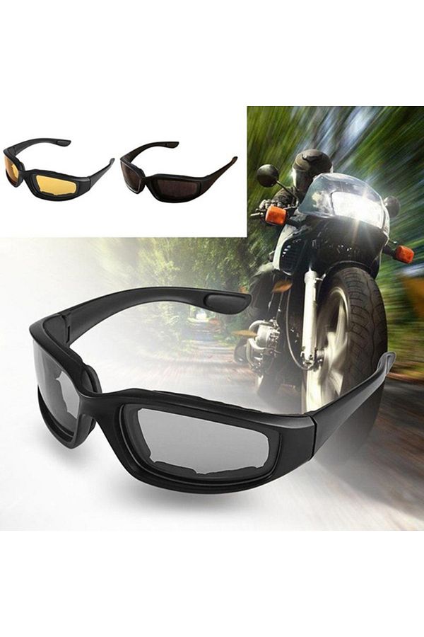 Choice Motorcycle Wind Sand Riding Glasses Anti Glare Motorcycle Glasses Polarized Night Driving Lens Gl. Trendyol