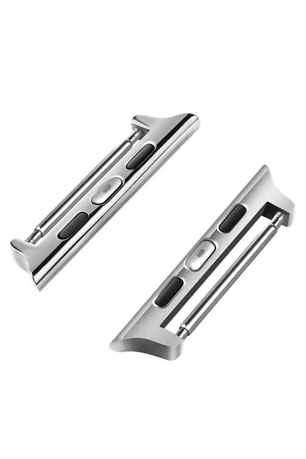 Choice Stainless steel Adapter Connector for Apple Watch Band DIY 44mm 42mm 40mm 38mm 5 4 3 2 Band For i. Trendyol