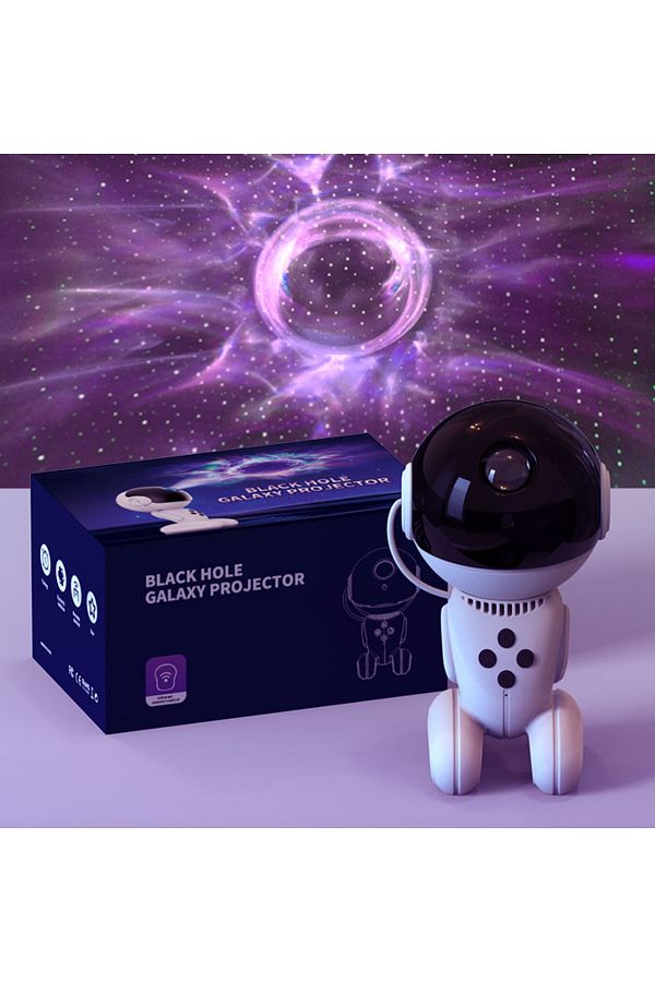 Choice-Space Black Hole Projection LED Night Light Starry Sky Projector 360 ° Rotating Robot Projector H... 1