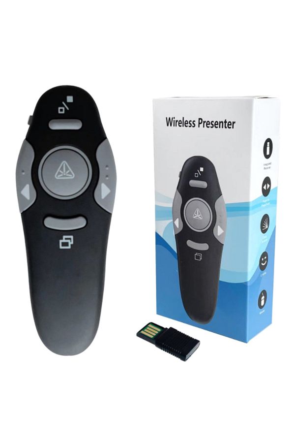 KOQZM-2.4GHz Wireless USB Powerpoint Presentation PPT Flip Pen Pointer Clicker Presenter with Red Light... 1