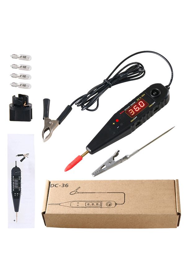 TWISTER.CK-DC36 Power Circuit Probe Tester Electrical System Tool Electrical Circuit Tester With Voltmeter M... 1