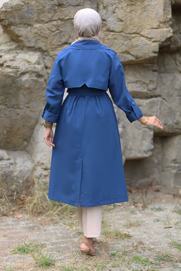 Rock and blue trenchcoat new arrivals