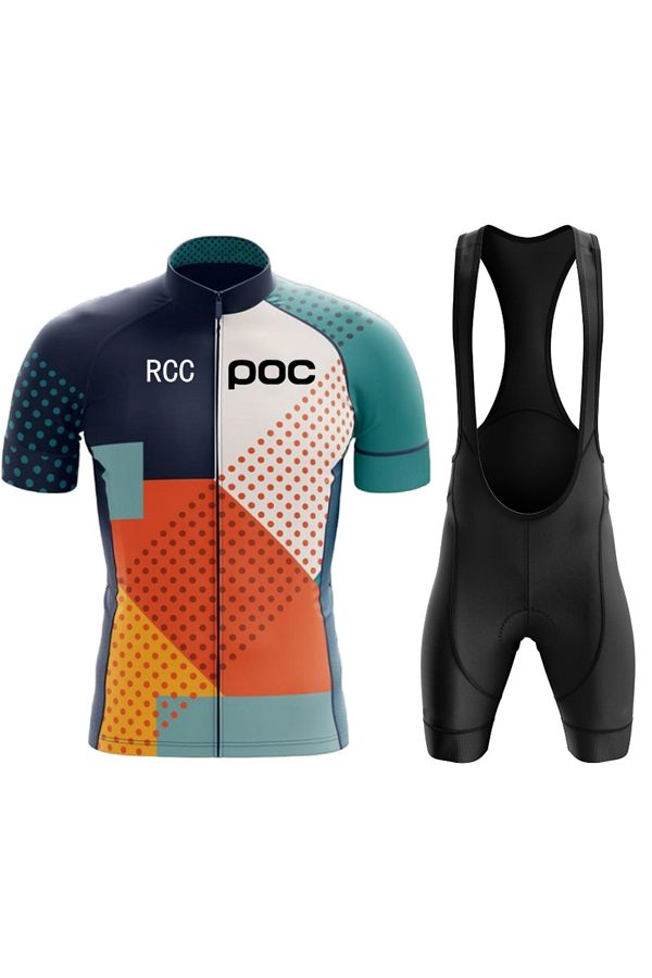 Choice RCC POC Summer Cycling Clothing Comfortable Racing Bicycle Clothes Suit Quick Dry Mountain Bike C. Trendyol