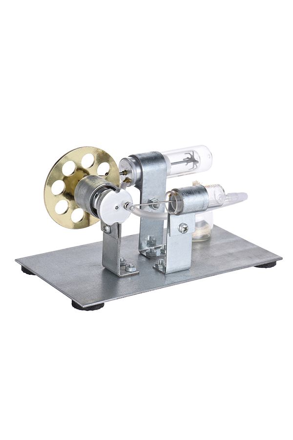 Aibecy Mini Hot Air Stirling Engine Motor Model Stream Power Physics Experiment Educational Toy Trendyol