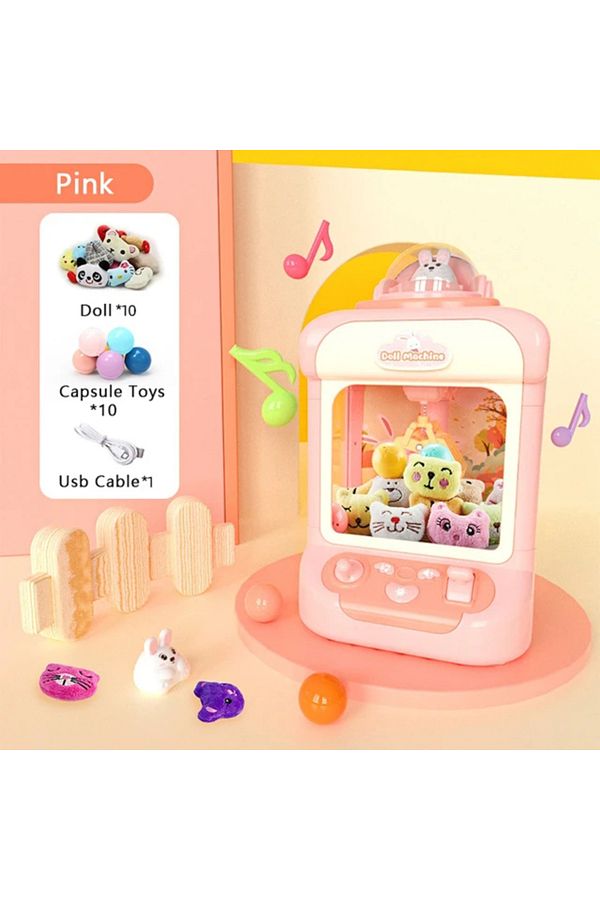 Choice-Automatic Claw Machine Doll Machine Children Operated Play Game Music Mini Claw Catch Toy Small C... 1