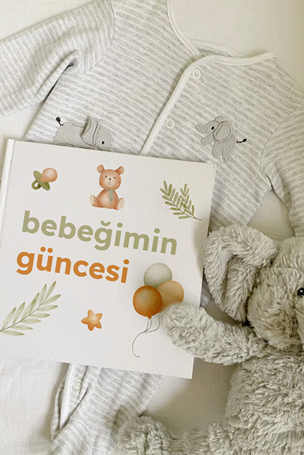 Pera Wedding Bebek Günlüğü Anı Defteri 21cm x 21cm 50 Yaprak