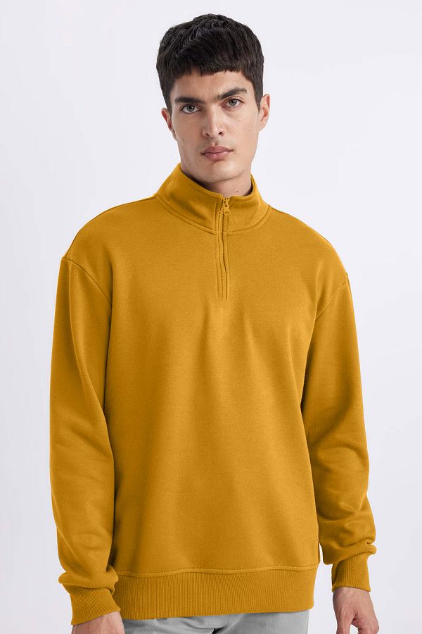 Dark yellow sweatshirt outlet