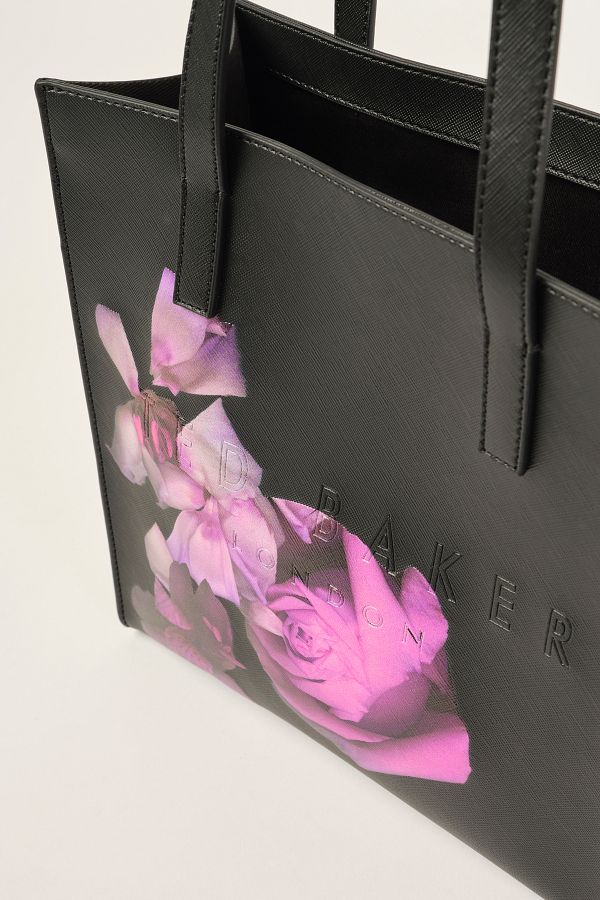 Ted Baker Black iconic floral patterned small bag 240620
