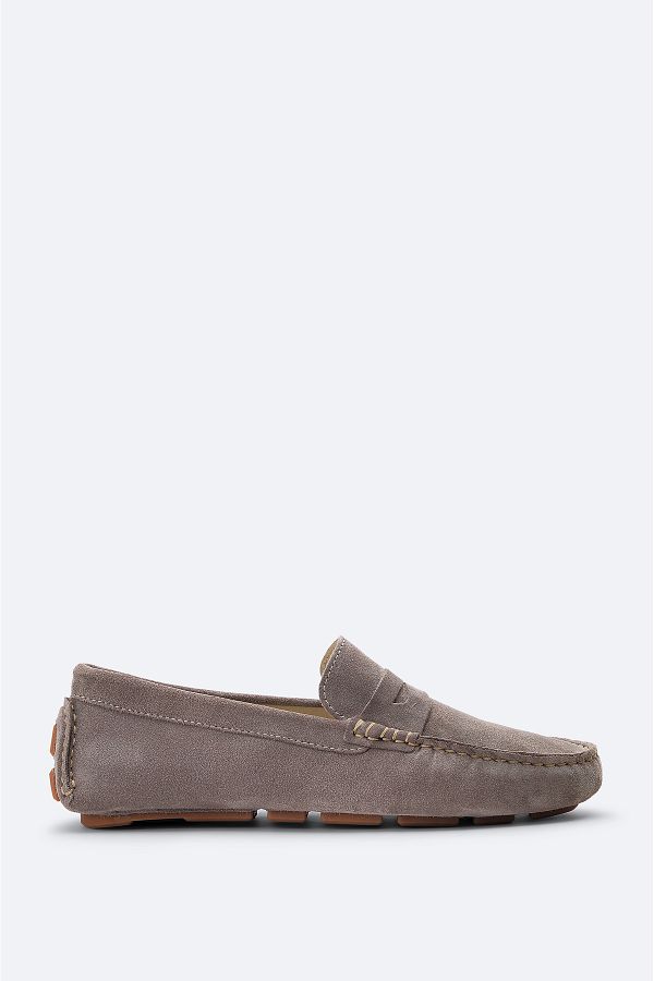 Avva-Mink Colored Men's Suede Loafer - B008001 1