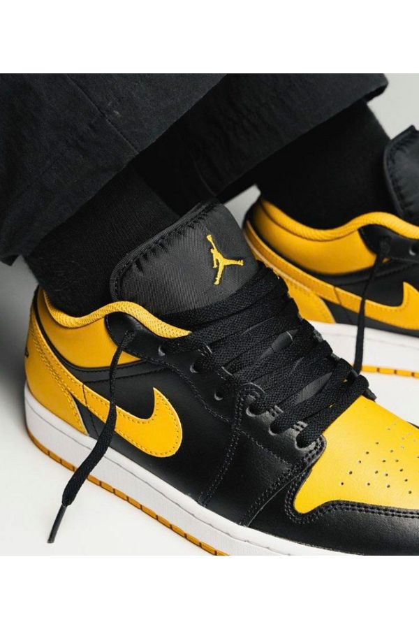 Nike Air Jordan 1 Low Yellow Ochre Sports Shoes Trendyol