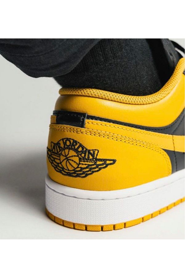 Nike Air Jordan 1 Low Yellow Ochre Sports Shoes Trendyol