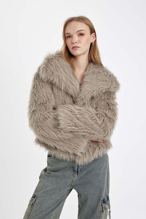 ★2025SS新作★CLUT STUDIO★Cat Eco Fur Jacket MUSINSA | CLUT STUDIO Cat Ear Fur Jacket - Black